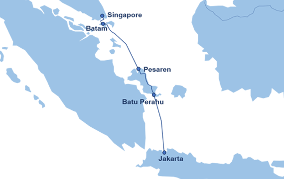 B2JS (Jakarta-Bangka-Batam-Singapore) Cable system