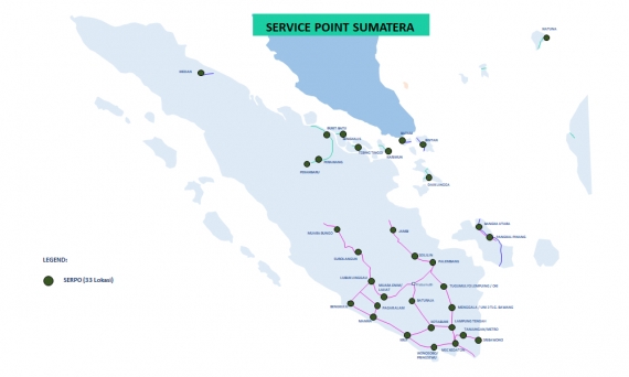 Triasmitra Inland Service Point (Sumatera)